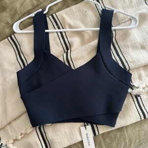 Aritzia Babaton Navy Intimates Top NWT
